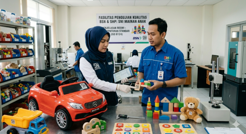 Sertifikasi SNI mainan anak oleh BSN dan SHP