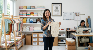UMKM pakaian bayi SNI dengan empat peluang tumbuh ke ritel modern dan marketplace