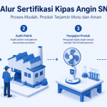 Tahapan SPPT SNI Kipas Angin: Panduan Audit Pabrik sampai Sertifikat