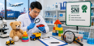 Proses pengujian SNI mainan anak impor di laboratorium terakreditasi