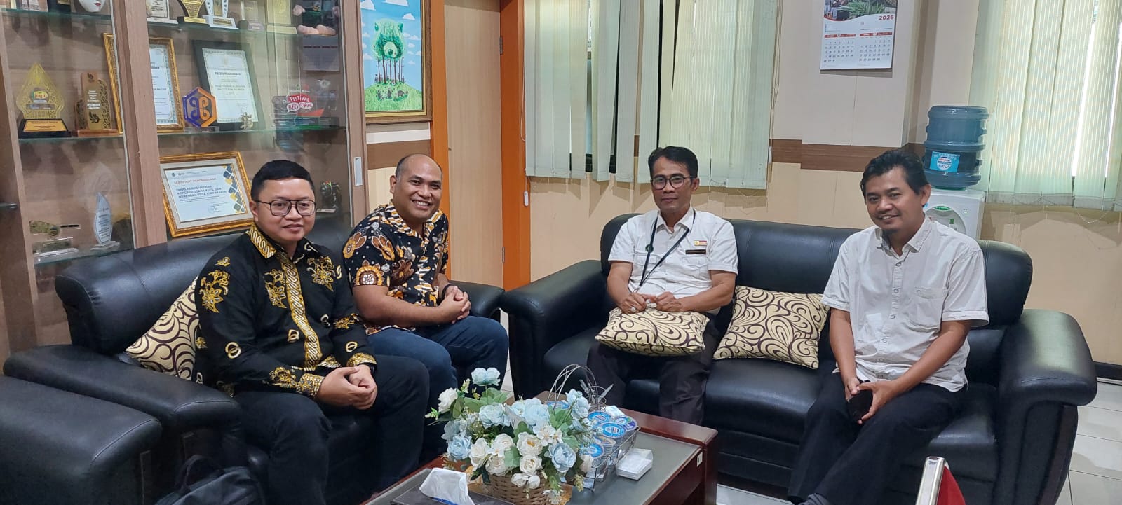 LSPro IGS beraudiensi dengan Kadis Perindustrian, Koperasi, dan UKM, Kota Jogja.